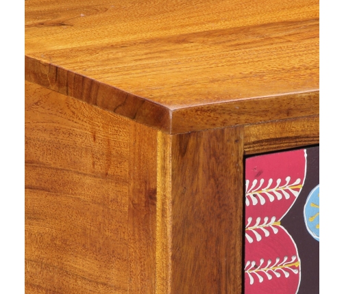 Soporte para Teléfono  35x35x75 cm de Madera Maciza de Acacia