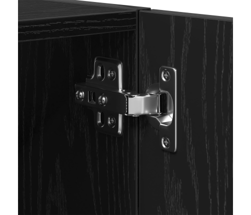 Armario de pared de roble negro  - 60x30x60 cm