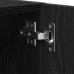 Armario de pared de roble negro  - 60x30x60 cm