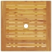 Conjunto de Bistro Plegable de 3 Piezas de Madera Sólida de Acacia de