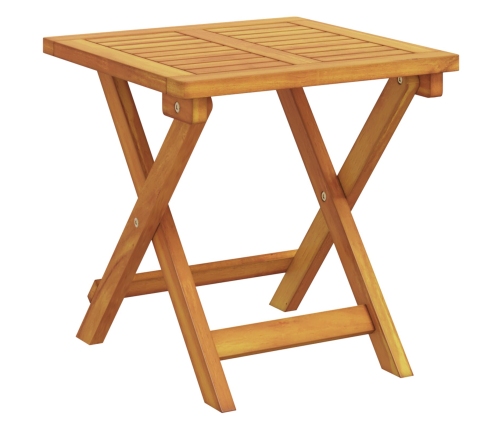Sillón de sol con ruedas de , mesa y cojín de madera de acacia maciza