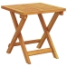 Sillón de sol con ruedas de , mesa y cojín de madera de acacia maciza