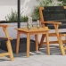 Mesa Auxiliar  45x45x40 cm Madera Sólida de Acacia