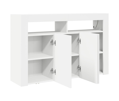 Aparador Blanco Blanco Madera Contrachapada 116 x 30 x 75 cm