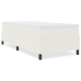 Cama Box Spring  Crema 80x200 cm Tela de pana