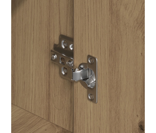 Aparador Artesano de Roble 60x31x84 cm Madera Elaborada