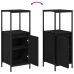 Juego de Muebles de Baño de 5 Piezas VidaXL en Madera de Roble Negra