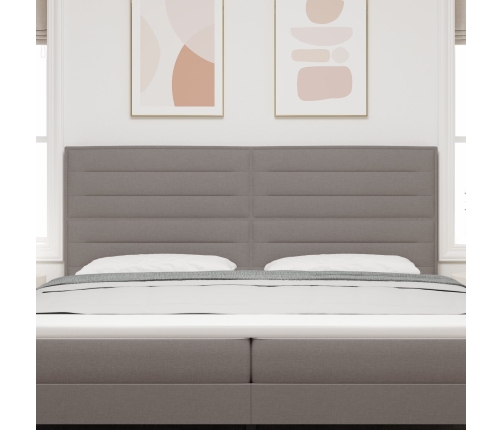 Cabecero  Diseño Lines Taupe 200 cm Tela