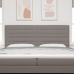 Cabecero  Diseño Lines Taupe 200 cm Tela