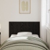 Cabecero de cama  Negro Roble 120x1,5x80 cm Madera de ingeniería