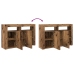 Aparador  Madera Vieja Madera Engineered 116 x 30 x 75 cm Aparador