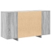 Aparador gris Sonoma gris Madera ingenierizada 135 x 41 x 75 cm