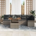 Set de Sofá de Jardín  Conjunto de 7 Gris