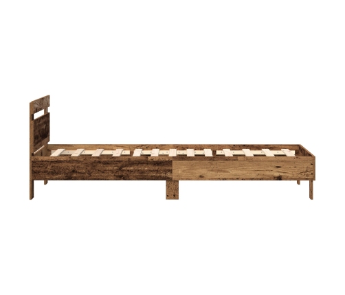 Estructura de Cama Madera vieja Madera maciza 100 x 200 cm