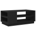 Mesa de café de roble negro  102x55x43 cm hecha de madera aglomerada