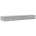 Cama  Gris sonoma Madera de calidad 160 x 200 cm Minimalista