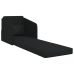 Sofá Cama Negro 2-en-1 65x80x83 cm