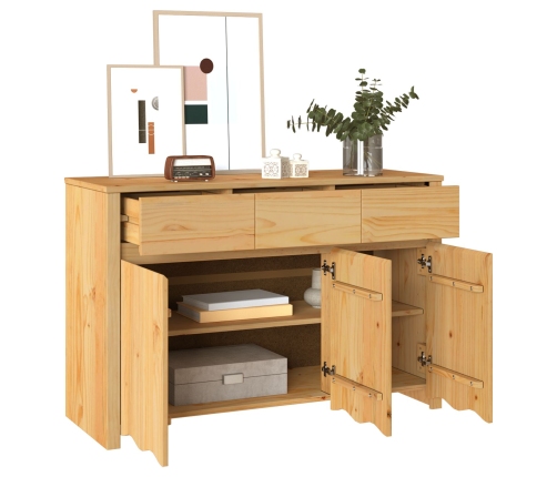 Buffet  ""DRAMMEN"" 114x43x75,5 cm de Madera Sólida de Pino