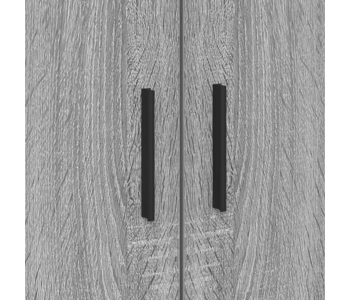 Marco de Cama de Almacenamiento Gris Sonoma Madera elaborada