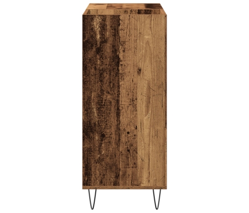 Gabinete de medios  Roble artesanal 84.5x38x90 cm Madera aglomerada