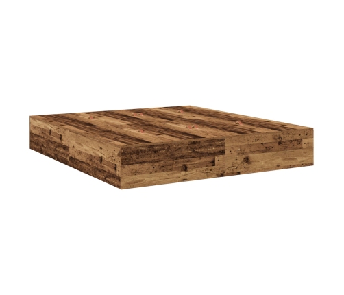 Estructura de Cama  Madera Vieja 200x200 cm