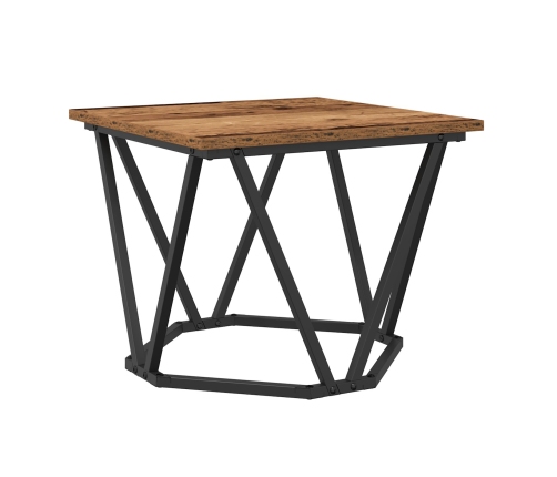 Mesas Laterales  de 3 pcs en Madera Vieja