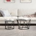 Gris sonoma Madera de ingeniería y metal Mediana Duradera
