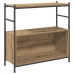 Cabinet de libros  Artisian Roble 80x30x78,5 cm Madera Elaborada