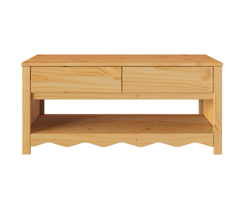 Mesa de Café ""DRAMMEN"" 99x55x45 cm Madera Sólida de Pino