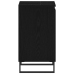 Armario de lavabo  Negro Roble 58x33x60 cm Madera elaborada