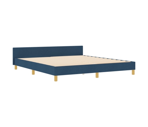 Cama  Azul 180x200 cm Tela