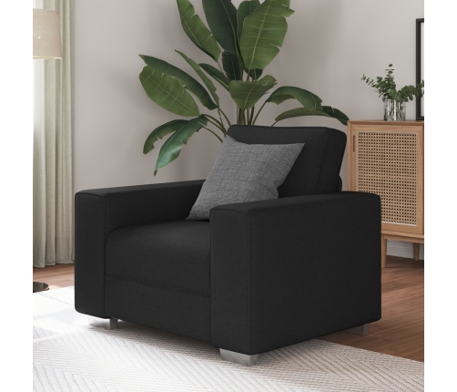Sillón  Negro 59 cm Tela