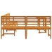Conjunto de Comedor de Jardín de Acacia de 4 Piezas