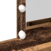Mesa de Maquillaje con Espejo y Luces LED Madera Vieja Madera Ingenierizada