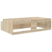 Cama con almacenamiento  Roble Sonoma 100x200 cm