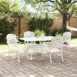Set de 3 Blanco Aluminio fundido Grande