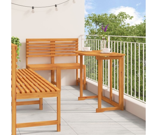Conjunto de Comedor de Jardín de 5 Piezas  de Madera Sólida de Acacia