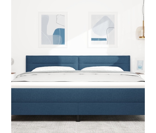 Cabecero diseño Lines azul 180 cm en tela