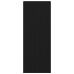 Armarios  2 pcs Negro Roble 69,5x34x180 cm Madera ingenierizada
