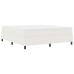 Cama Box Spring  con Colchón Crema Super King Tela de Pana