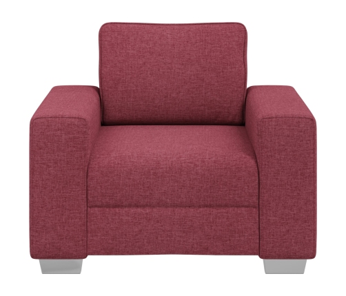 Sillón  Rojo Vino 59 cm Tela