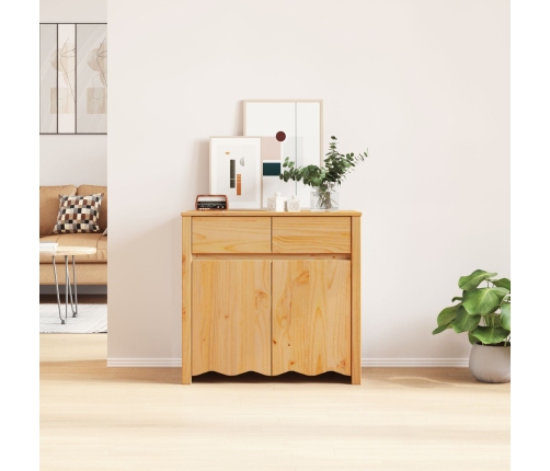 Sideboard  ""DRAMMEN"" 79x43x75,5 cm Madera Maciza de Pino