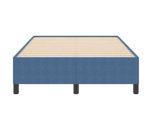 Estructura de Cama Azul 120x200 cm Tela de Corduroy