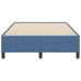 Estructura de Cama Azul 120x200 cm Tela de Corduroy