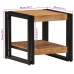 Mesa de Café  40x50x38 cm de Madera Maciza de Acacia