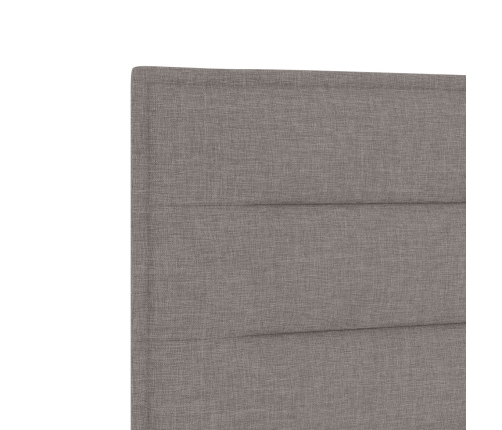 Cabecero  Taupe Tela 80 cm Rectangular Moderno Tapizado