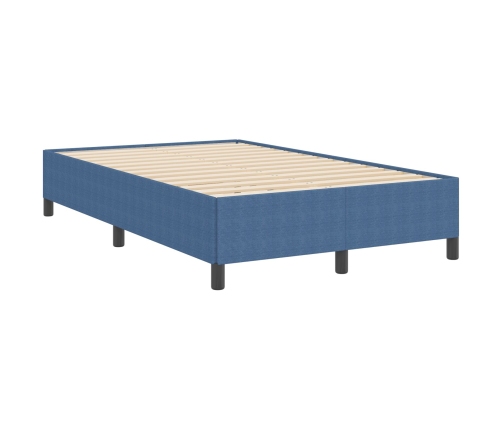 Estructura de Cama Azul 120x190 cm Tela de Corduroy