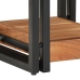 Mesita de Noche  30x30x40 cm de Madera Maciza de Acacia