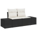 Conjunto de Sofá Jardín  Set 8 Marrón Ratán Conjunto Sofá Exterior
