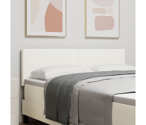 Cabecera  Diseño Sencillo Crema 160 cm Tela de Terciopelo